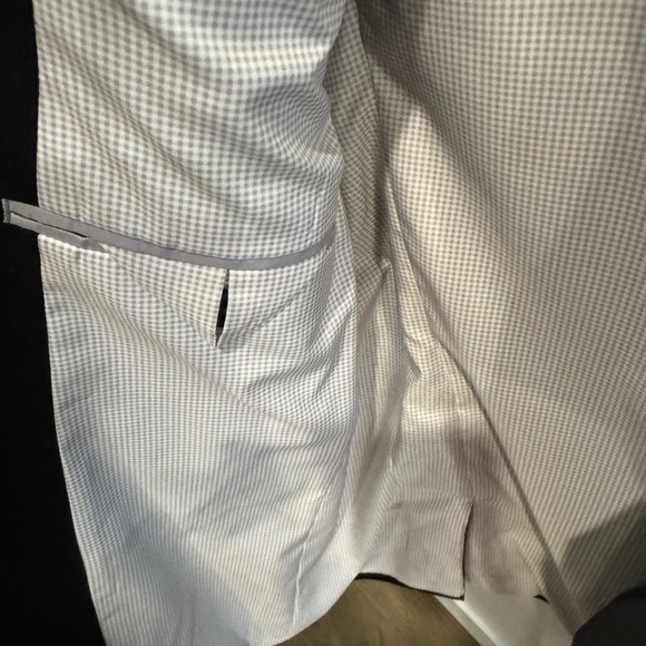 Egara Skinny Fit Black Suit Jacket - Picture 7 of 8